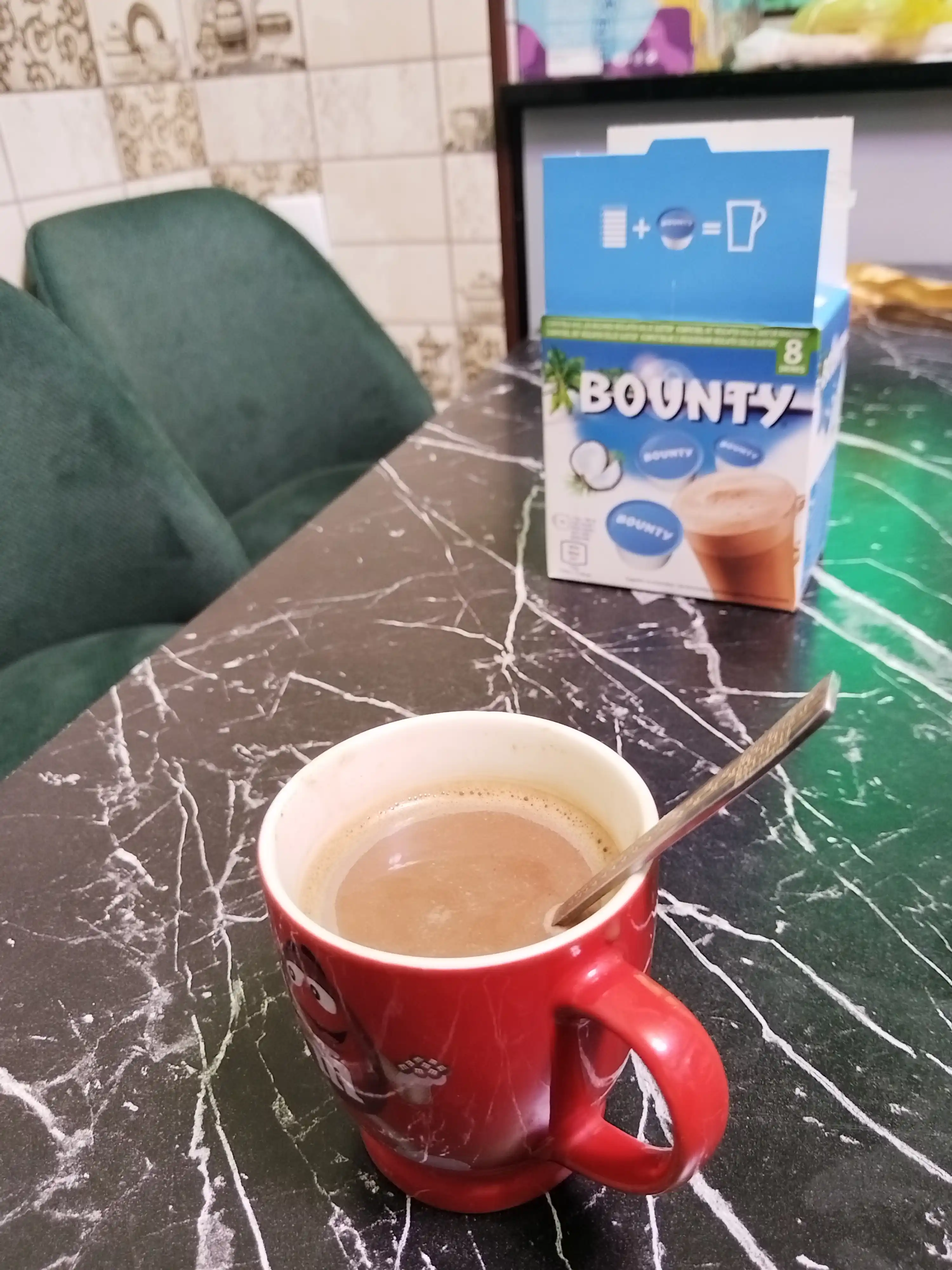 Горячий шоколад Nescafe Dolce Gusto Bounty, 120 г
