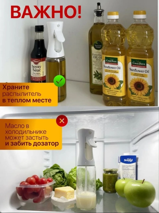 Многофункциональный распылитель масла, с дозатором