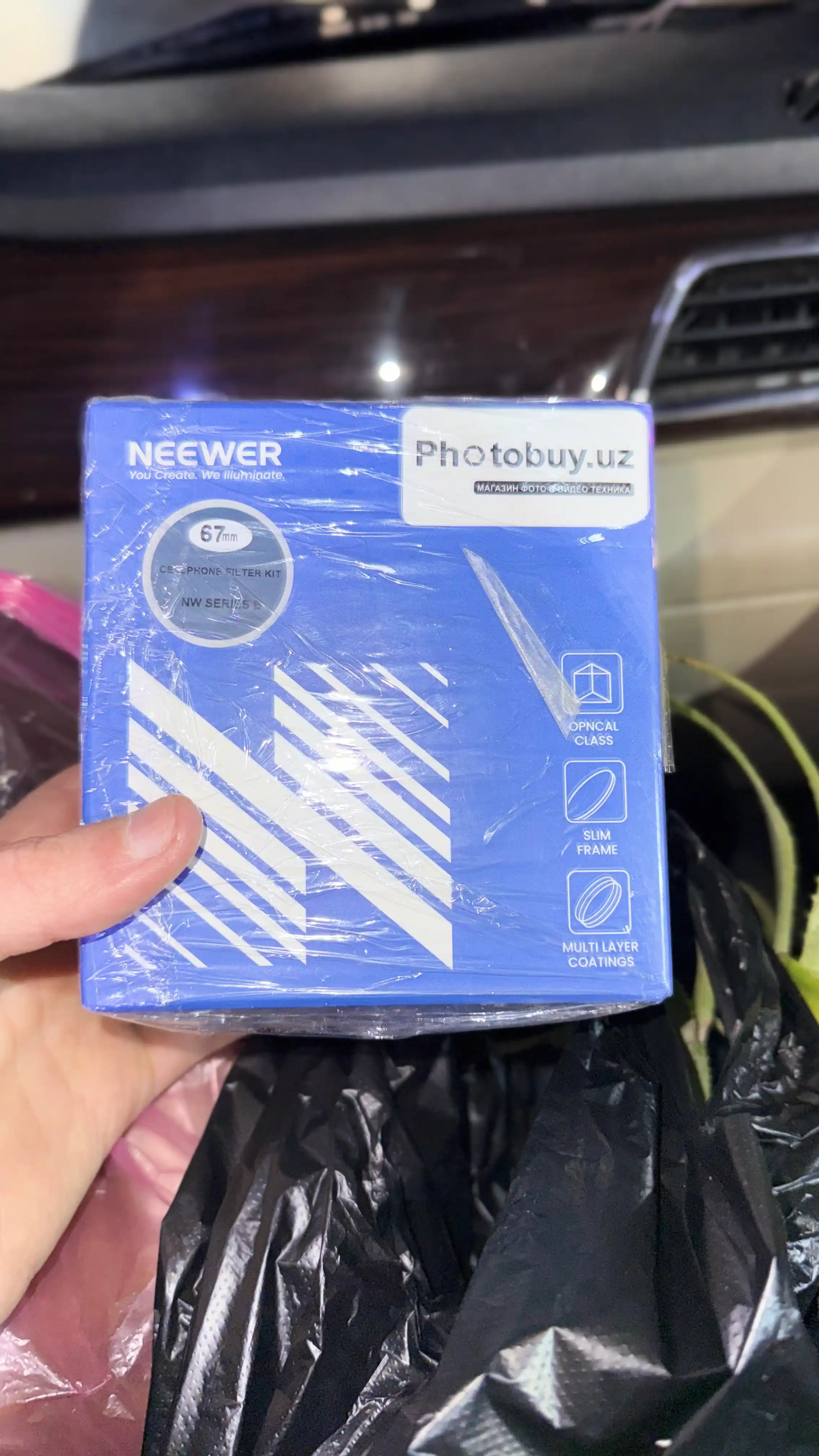 Универсальный набор Neewer, 52 мм, 7 в 1, для смартфонов: ND, CPL, Star и цветные фильтры
