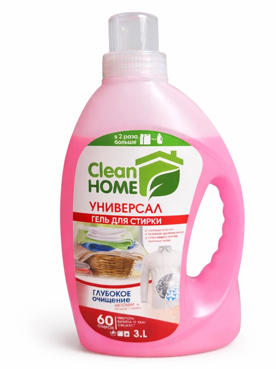 CleanHome Universal kir yuvish uchun geli, 3 litr - 
