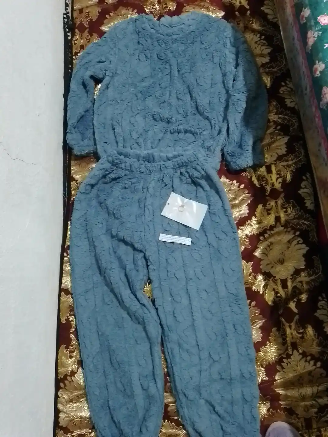 Ayollar uy kiyimi, pijama, 100% paxtadan tayyorlangan kiyimlar to‘plami 2 tasi 1 da