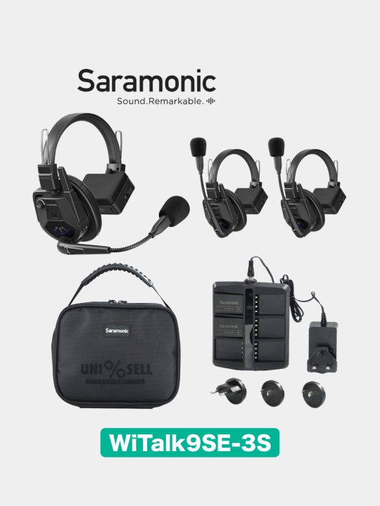 Saramonic WiTalk9SE 3S - Беспроводные Интерком Наушники - 