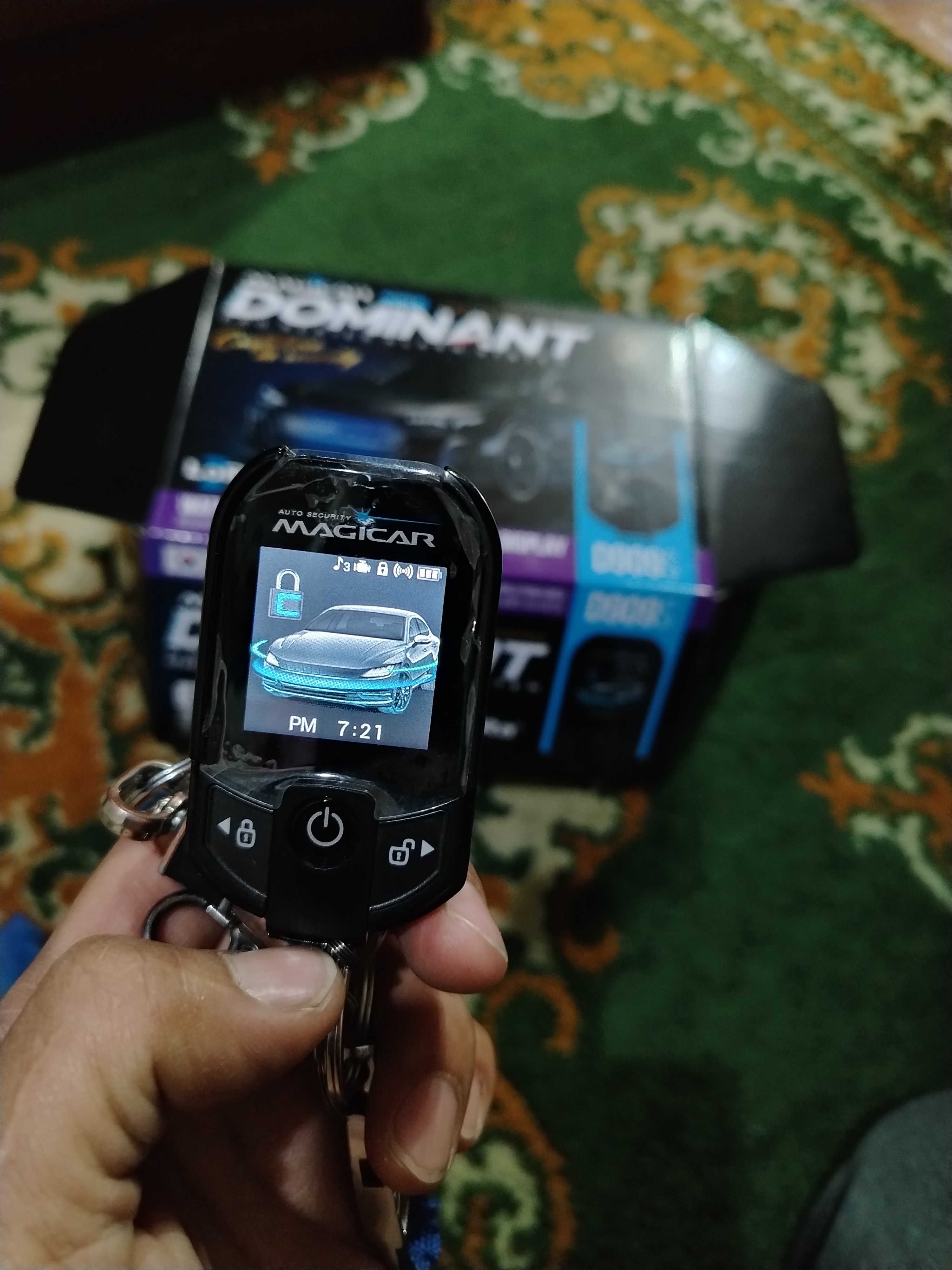 Сигнализация Dominant Magicar, с дистанционным управлением для авто D909S