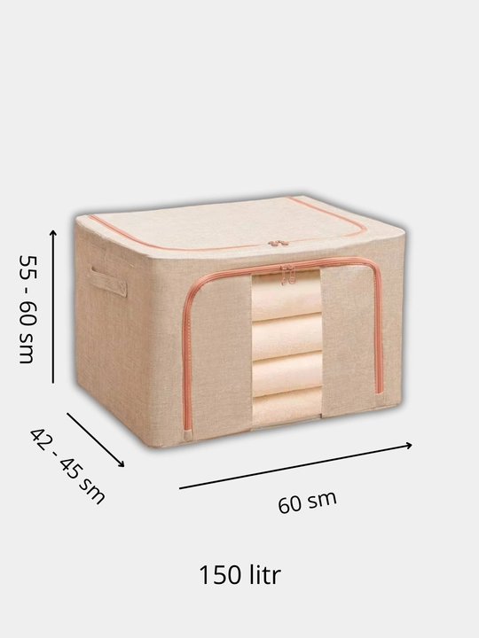 Sandiq - metall ramkali 150 litr
