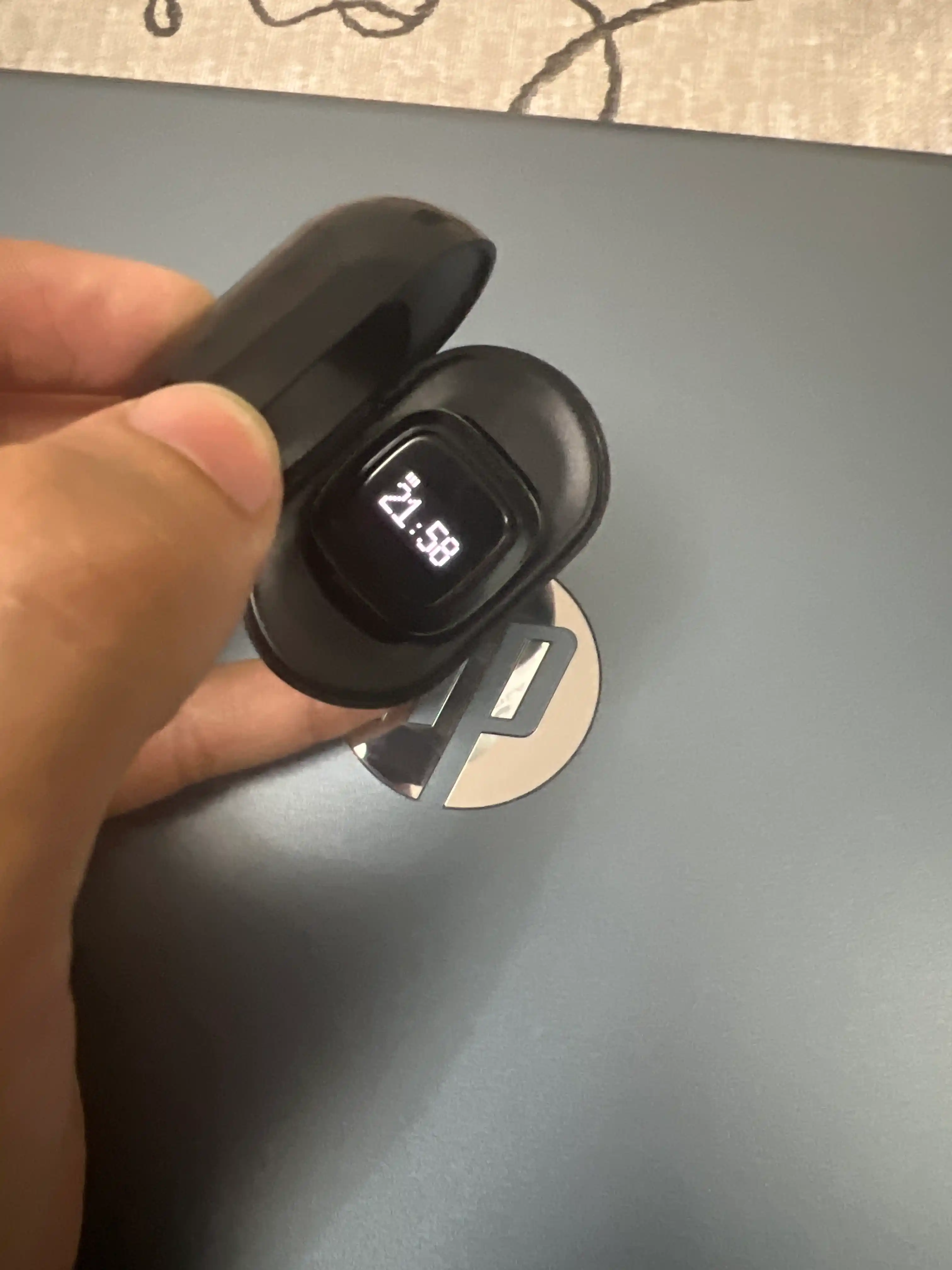 Смарт-кольцо для зикра, электронные четки Zikr Ring Lux + заряжающий кейс в подарок