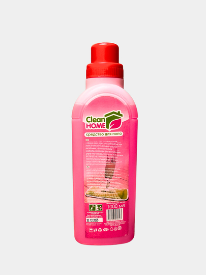 Clean Home pol tozalash vositasi, 1 litr, gulli hidli, konsentrat