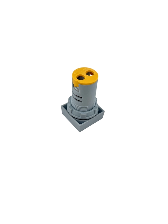 AD16-22FSV raqamli LED voltmetr-indikator (AC), 60–500V, 22 mm, sariq