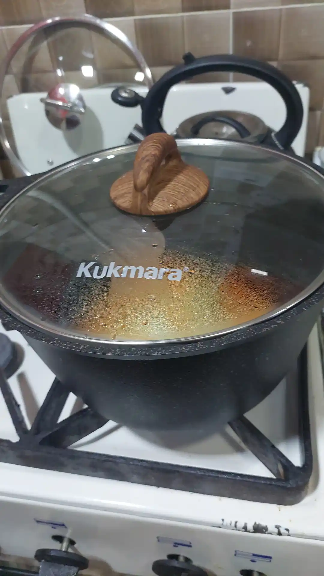 Kukmara Granit Ultra tovasi, olinadigan tutqichli, havo rang