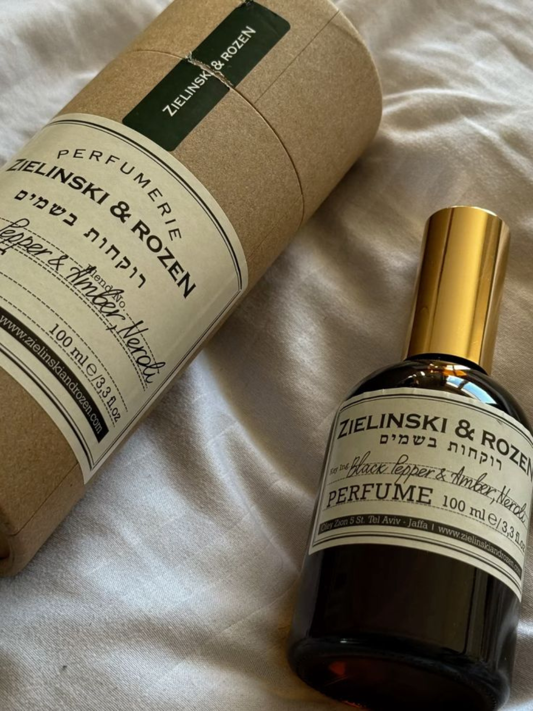 Духи Black Pepper & Amber, Neroli Zielinski & Rozen Унисекс парфюм стойкий аромат 100мл - 