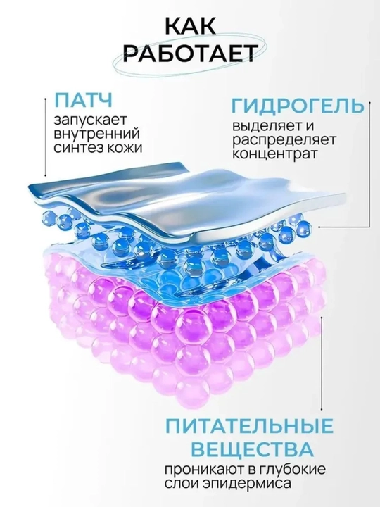 Патчи для глаз, коллагеном, от морщин вокруг глаз и мешков, гидрогелиевые, аминокислотные