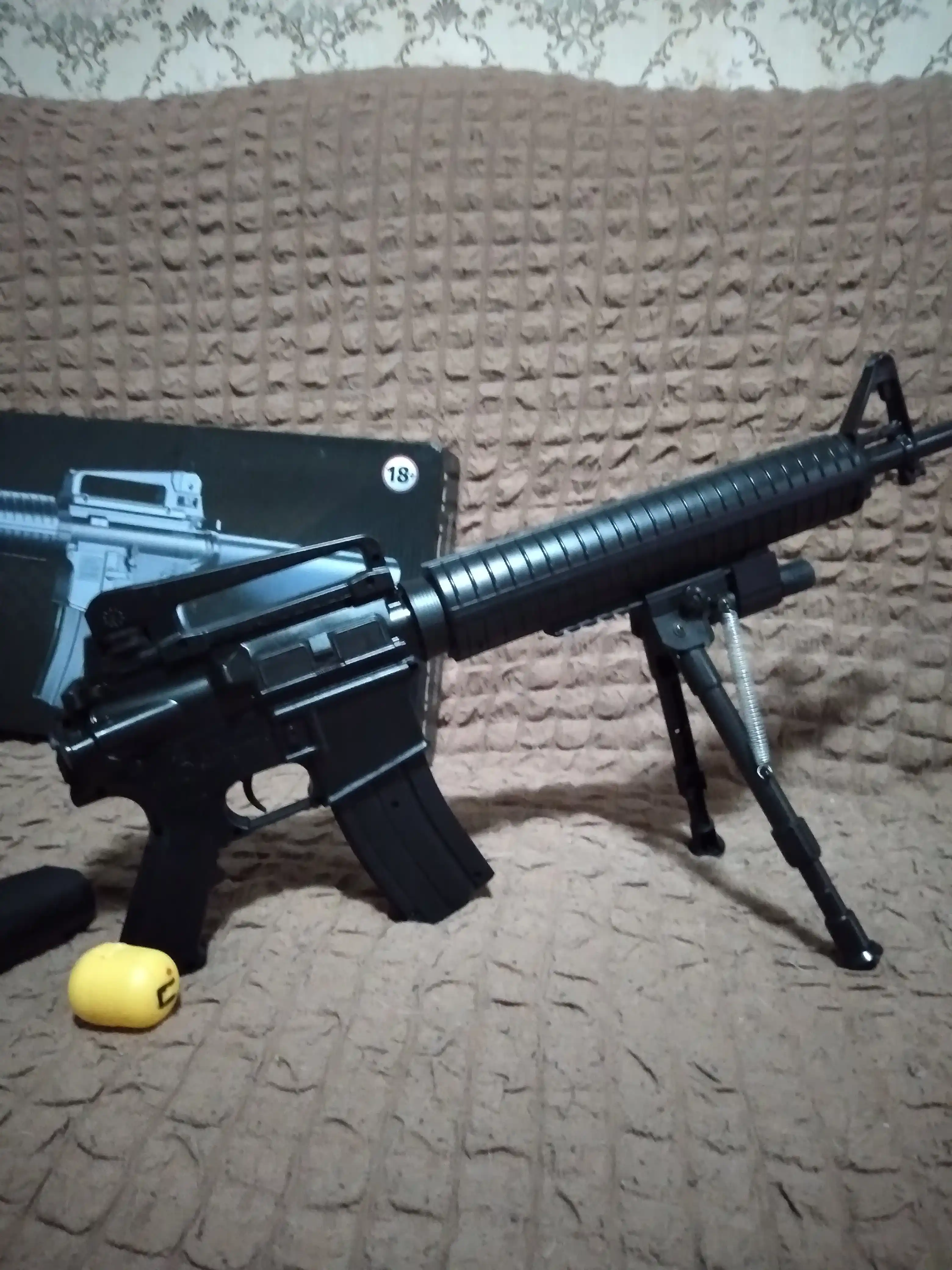 Avtomatik gidrogel blaster, orbiz bilan otadi, bolalar uchun + 2000 orbiz 