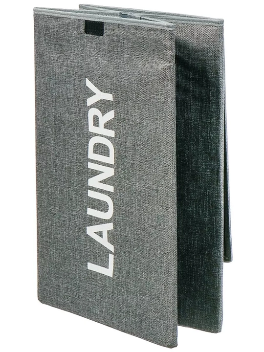 Корзина для белья Laundry с крышкой — универсальный органайзер для дома