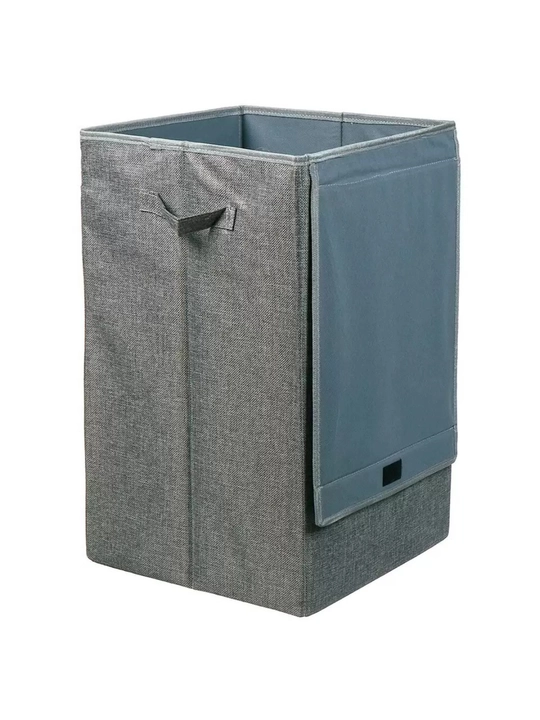 Корзина для белья Laundry с крышкой — универсальный органайзер для дома