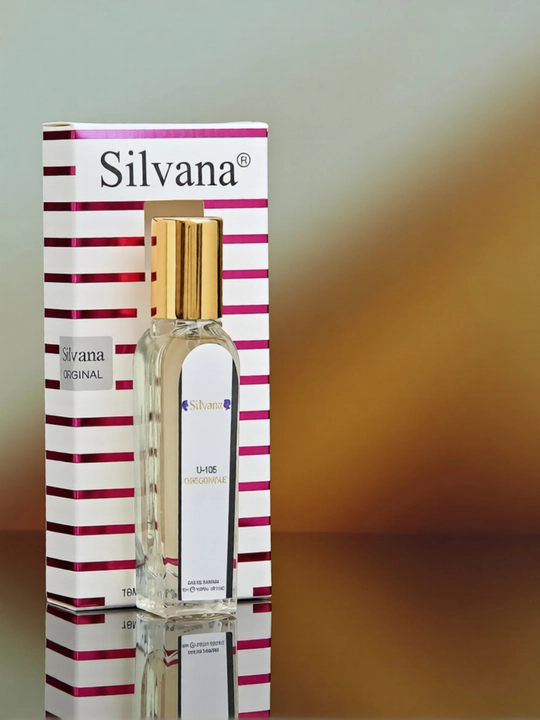 Parfyumlangan suv SILVANA U105, FLEUR NARCOTIQUE, 50 va 18 ml