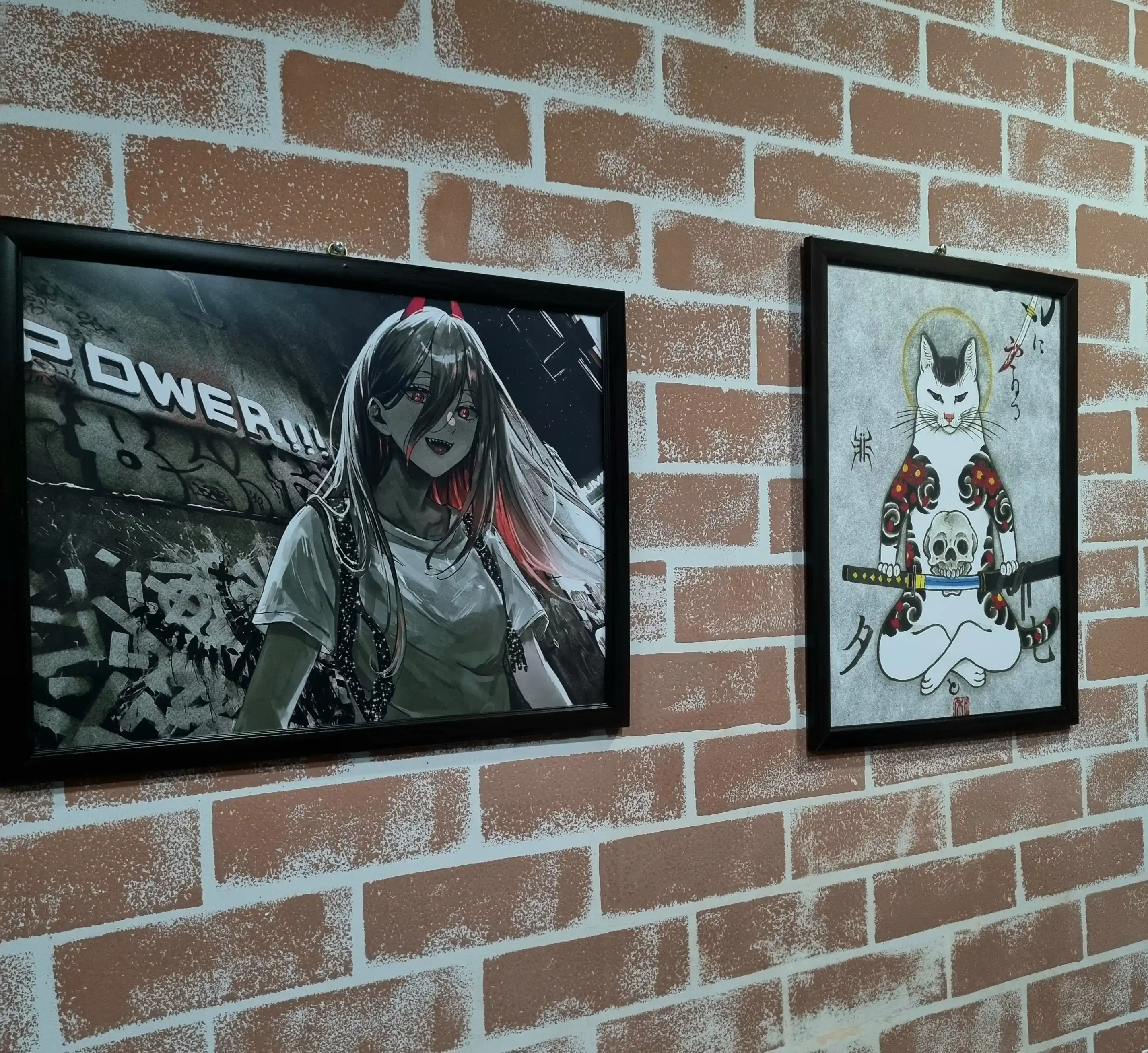 Devordagi poster mushuklar, interyer, A3