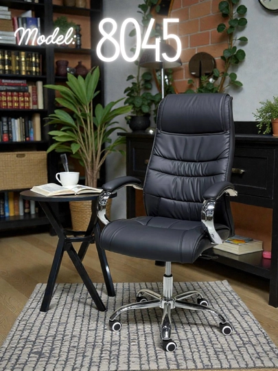Офисное кресло руководителя для авторитетов. Лидерам со статусом и властью — ALLITEM-5CHAIRSXADAVOY-СЕРМЕТ