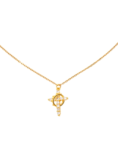 Ожерелье в виде креста в современном стиле — JEWEL16-JEWEL152-ЗОЛХАКИ