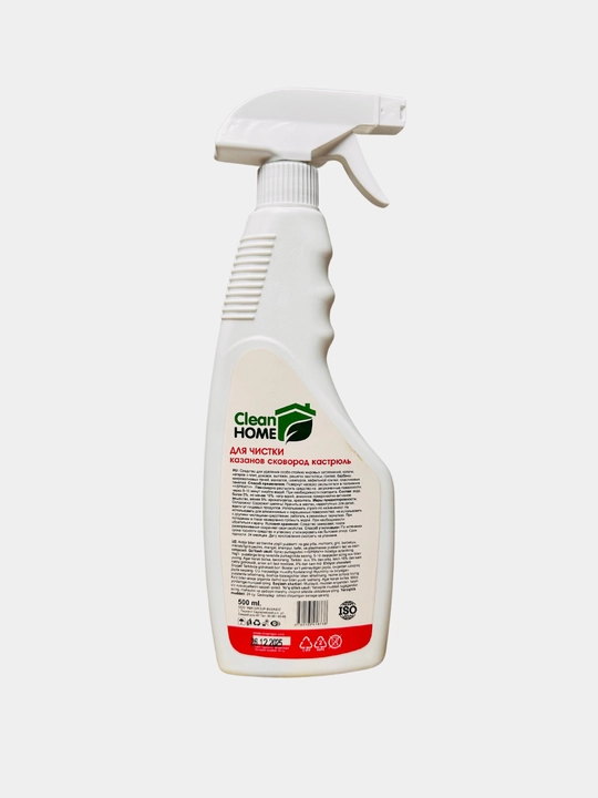 Clean Home Qozon uchun antinagar va yog‘ ketkazuvchi tozalagich, 500 ml