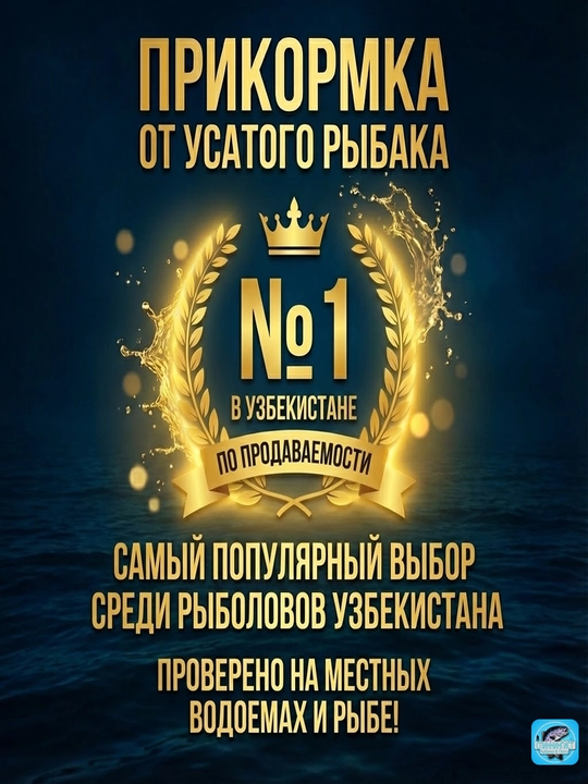 Прикормка для ловли рыбы От Усатого Рыбака