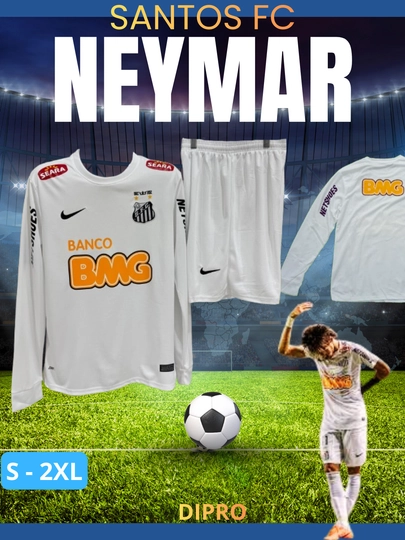 Футбол форма, Неймар 11, ретро форма Santos