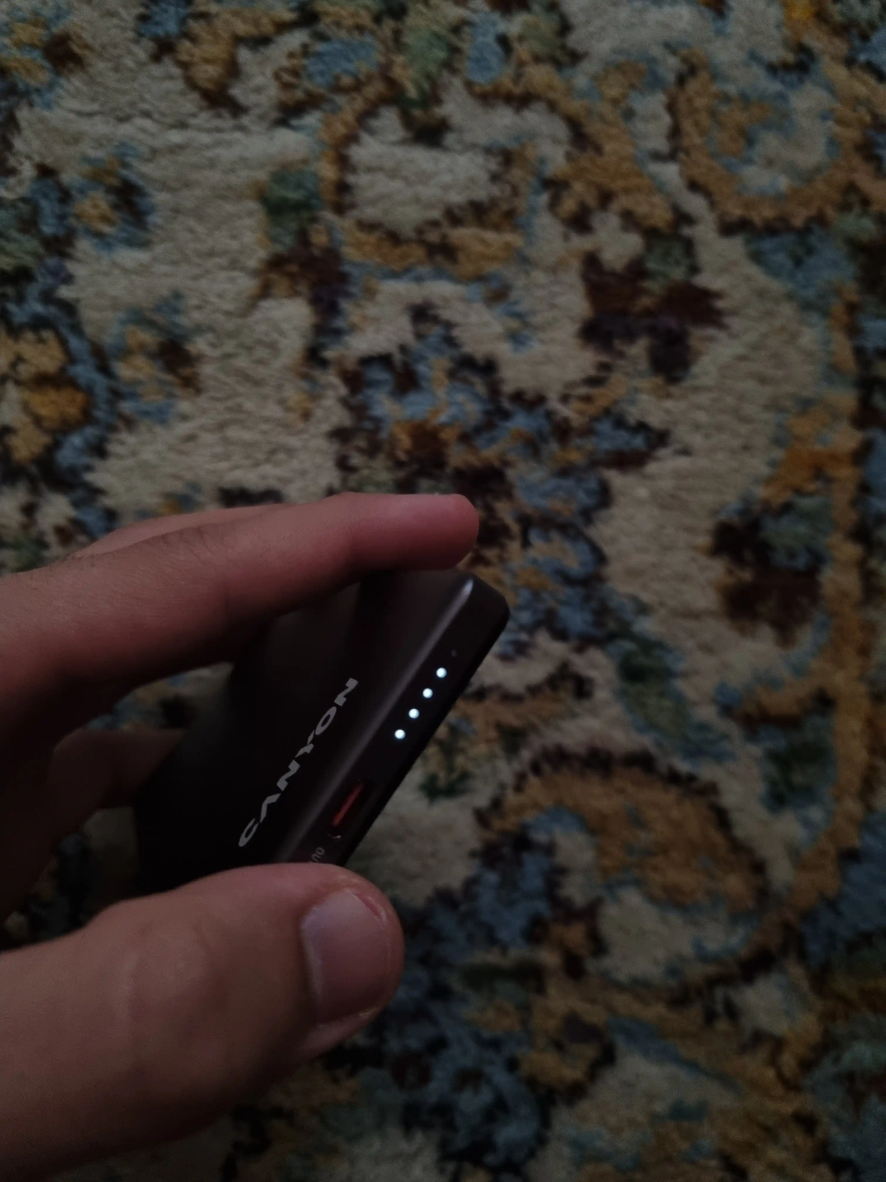 Simsiz magsafe power bank CANYON OnPower Slim, iphone uchun, 5000 mA, 10000 mA