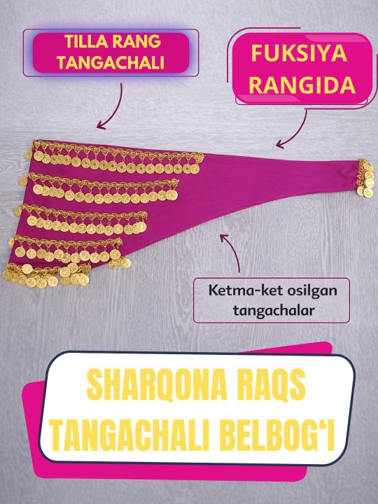 Tangali sharqona raqs belbog‘i, Qo‘l aksessuari sovg‘a