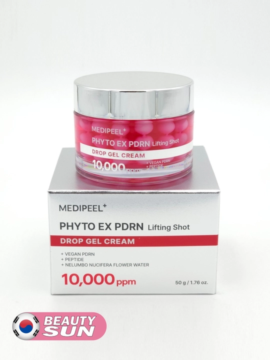 Peptidlar, PDRN va mikroignalar kapsulali krem, MEDIPEEL+, Phyto ex pdrn lifting shot, 50 g