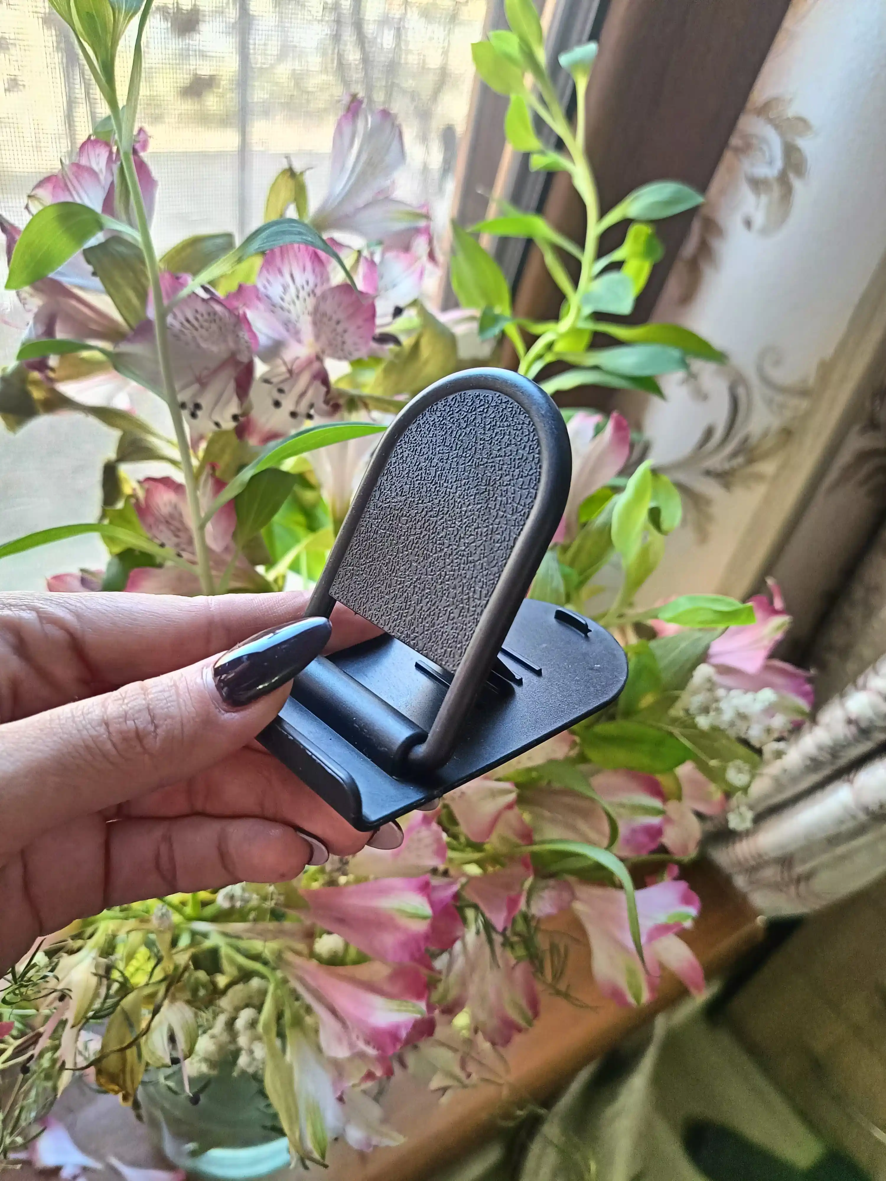 Telefon va planshetlar uchun, yig'iladigan mini tagkursi