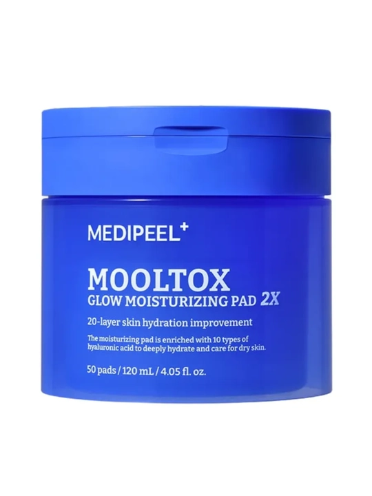 Оболочки для лица MEDIPEEL+, Cica, lacto, mooltox, vitamin, 2x, 50 оболочек, 100 мл