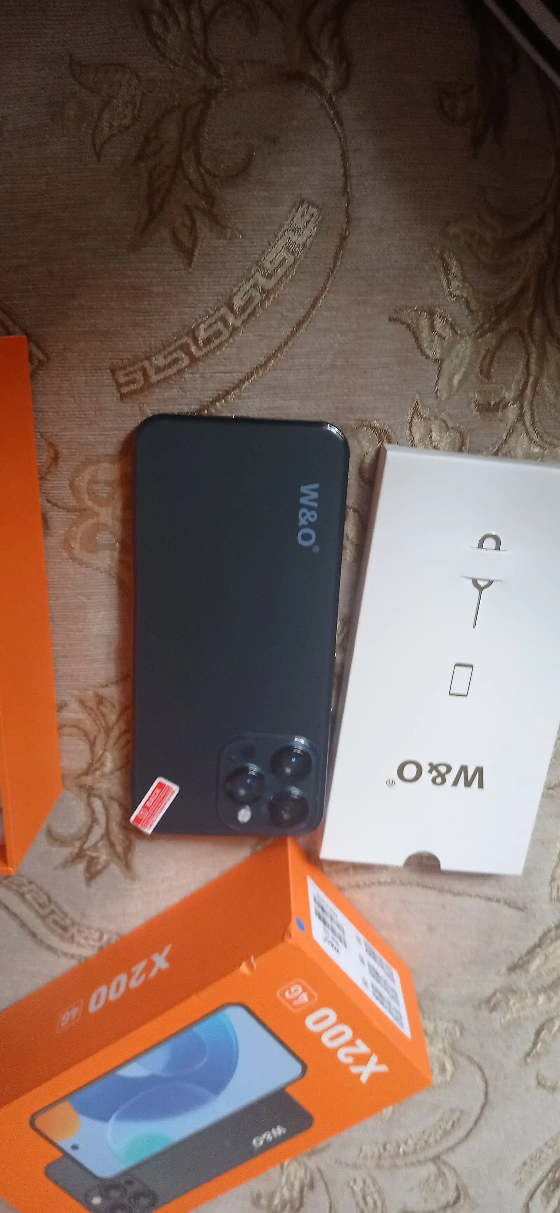 Смартфон W&O X200 4/64 ГБ, телефон на системе Android, 4G