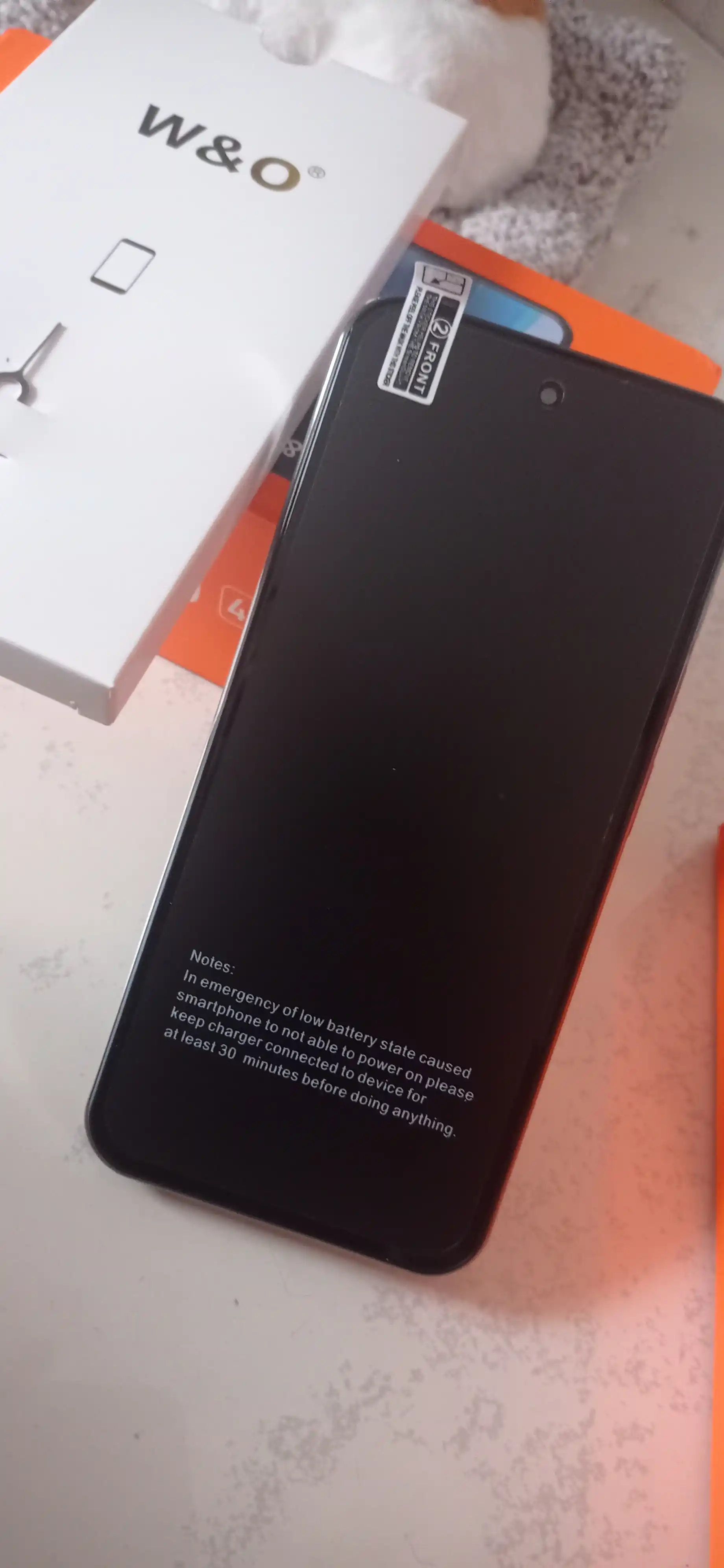Смартфон W&O X200 4/64 ГБ, телефон на системе Android, 4G