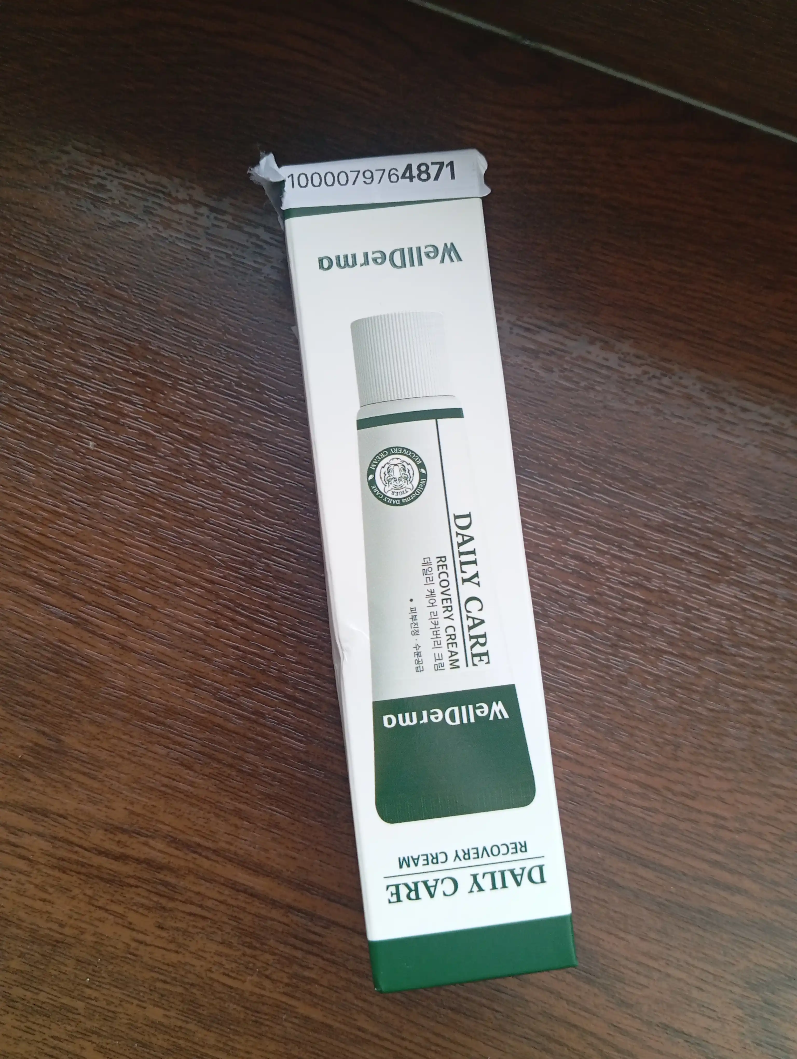 WellDerma tiklovchi va namlantiruvchi yuz kremi,akne va qizarishlarga qarshi, Koreya 30 ml