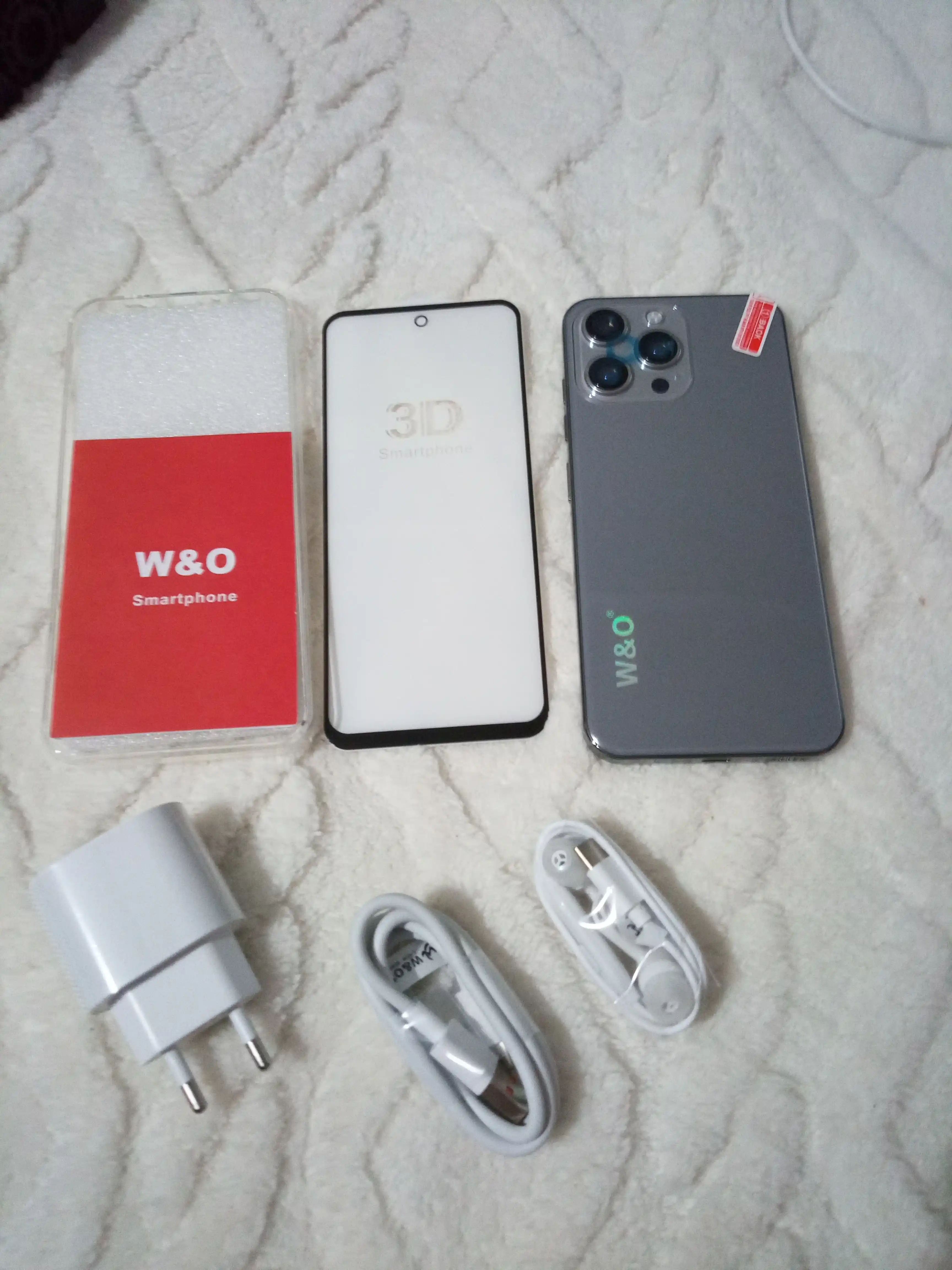 Смартфон W&O X200 4/64 ГБ, телефон на системе Android, 4G