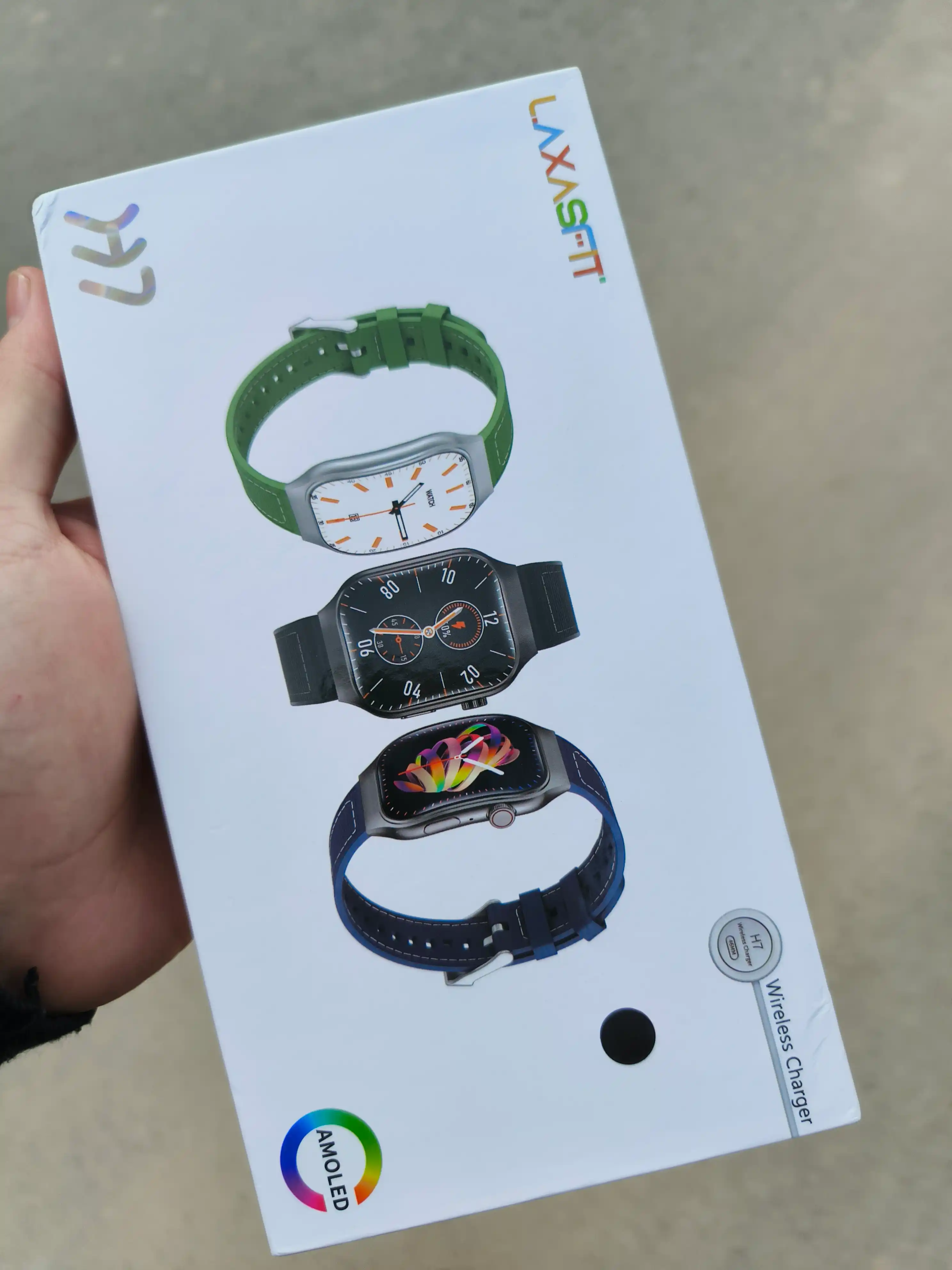Smart watch LAXASFIT aqlli smart soati