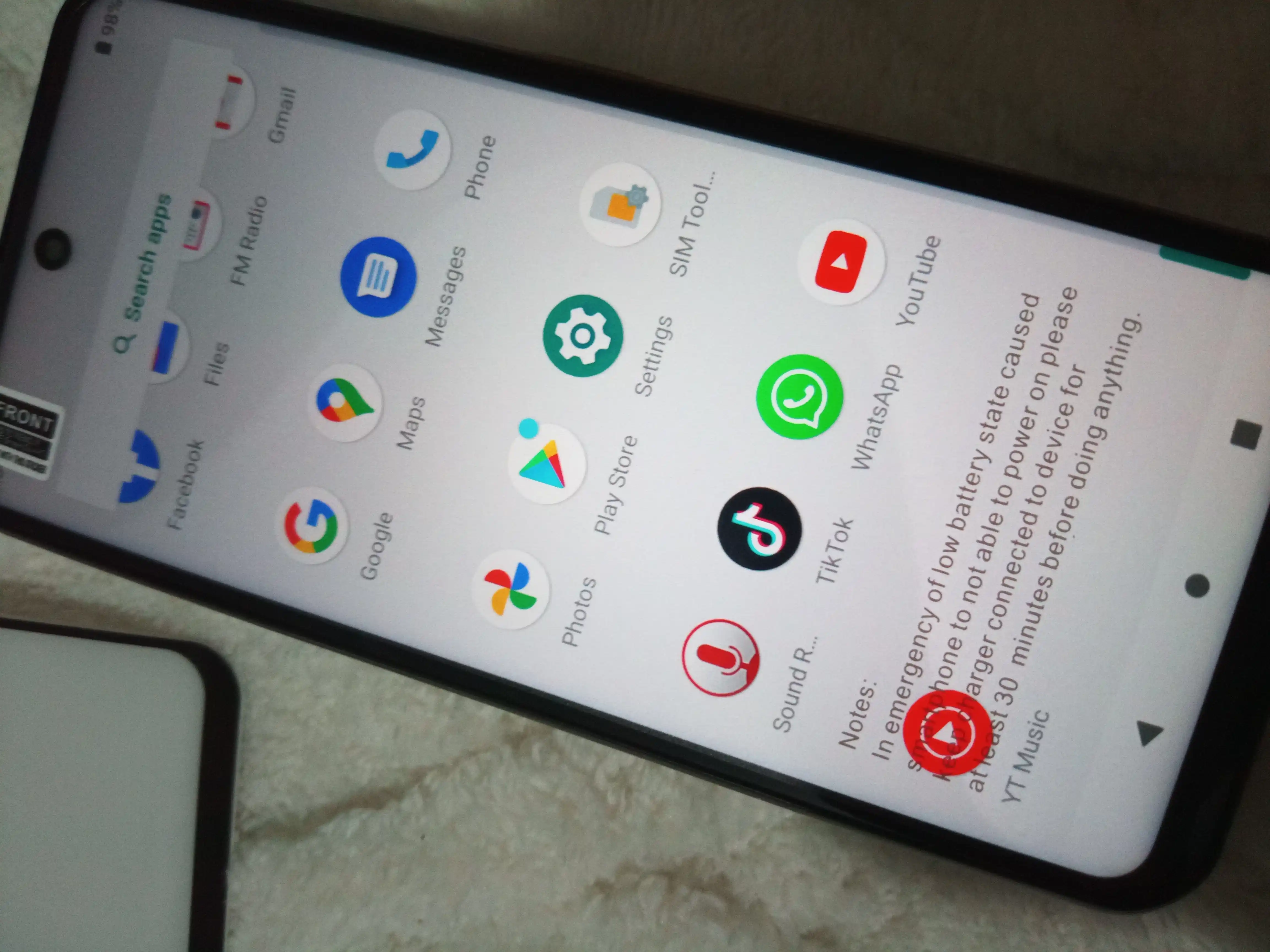 Смартфон W&O X200 4/64 ГБ, телефон на системе Android, 4G