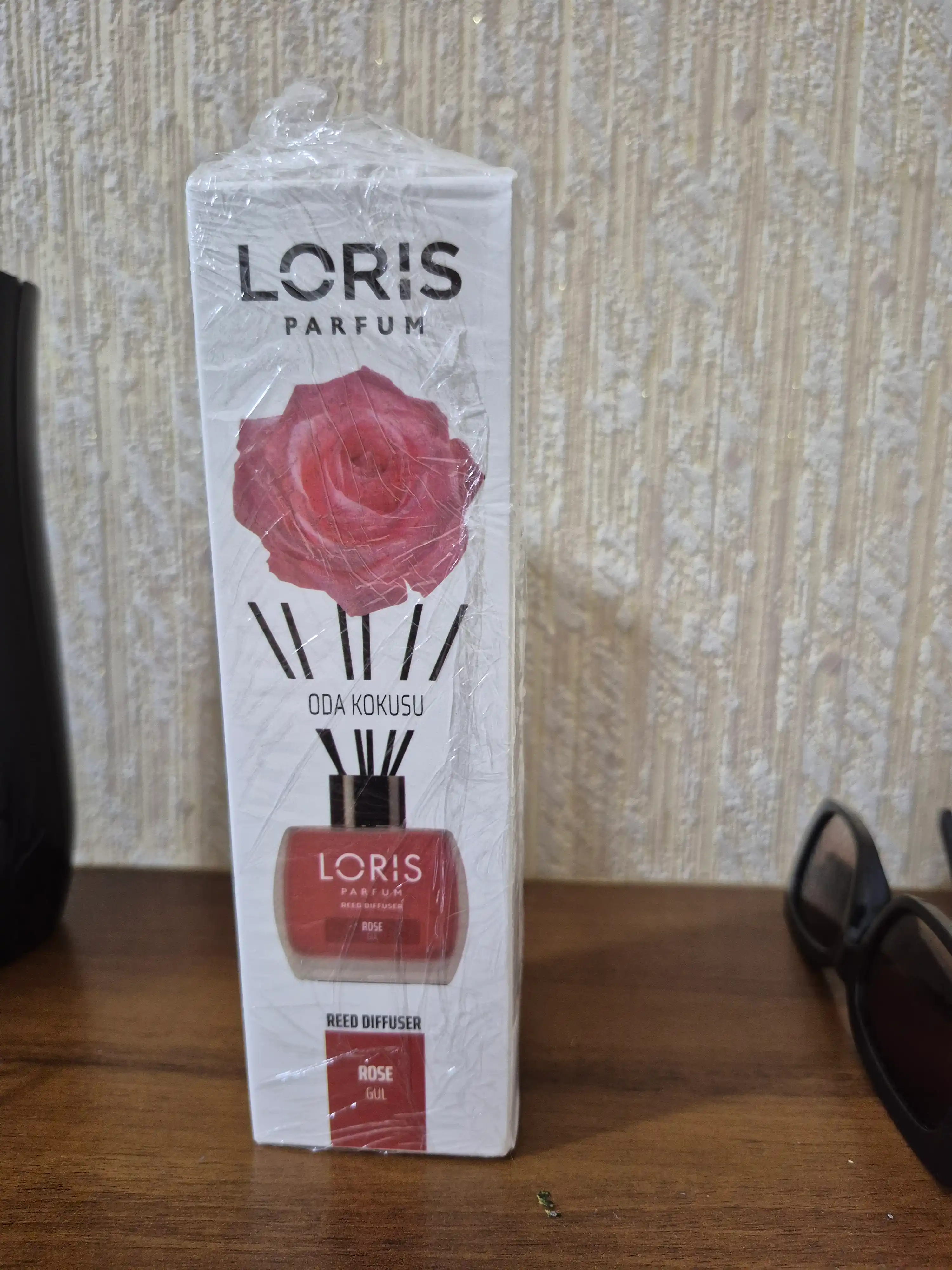 Uy uchun Loris Parfum Rose atirgul hid tarqatgichi, 50 ml