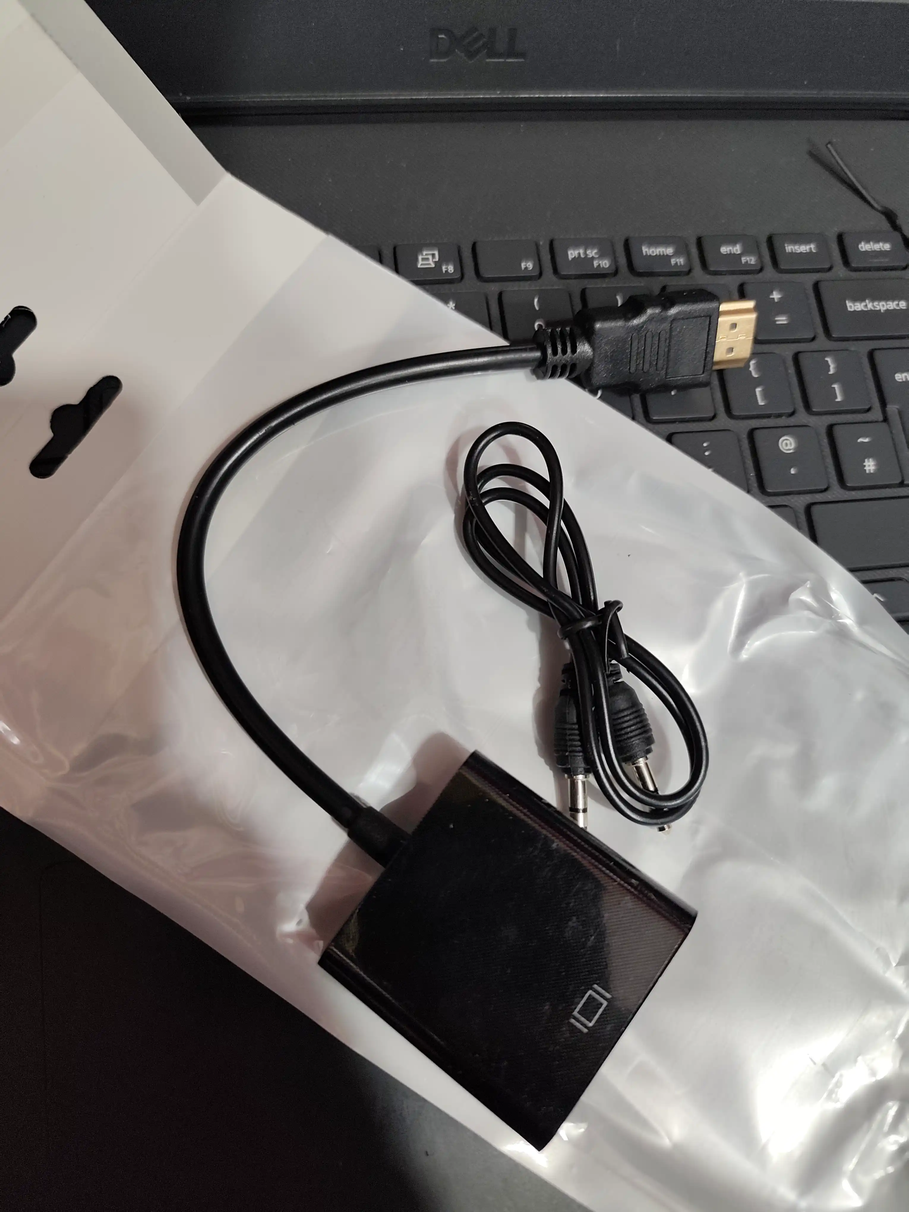 HDMI-VGA адаптер, с аудиокабелем, надёжное решение для монитора и других устройств