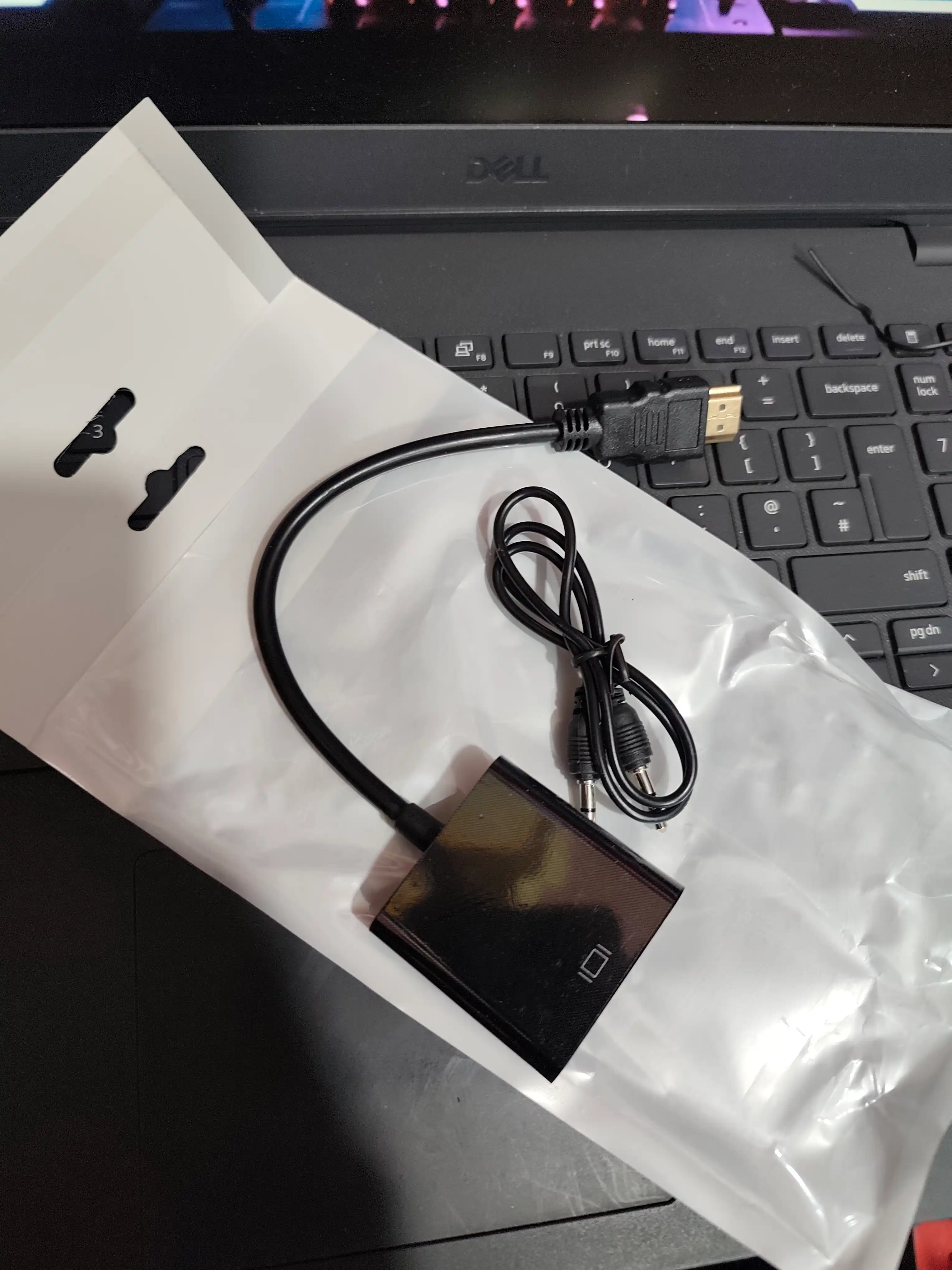 HDMI-VGA адаптер, с аудиокабелем, надёжное решение для монитора и других устройств