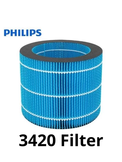 Фильтр для воздухоочистителя Philips 3420 FY3455 (китайский) — 2023-PHILIPS3420FILTER-ГОЛУБ
