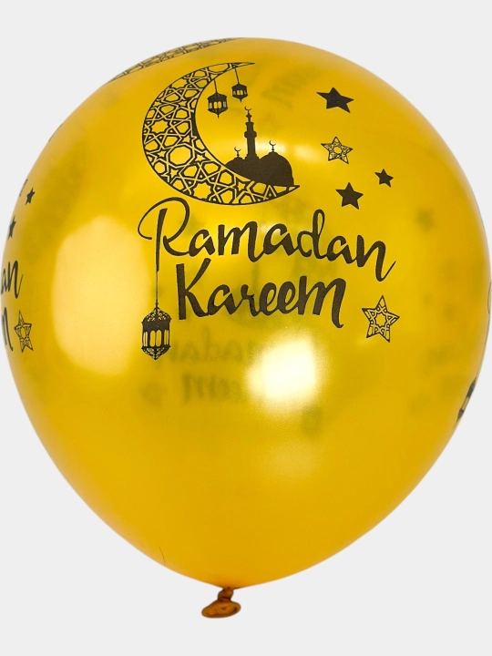 Шары воздушные латексные "Рамадан / Eid Mubarak", 30 см, 10 шт