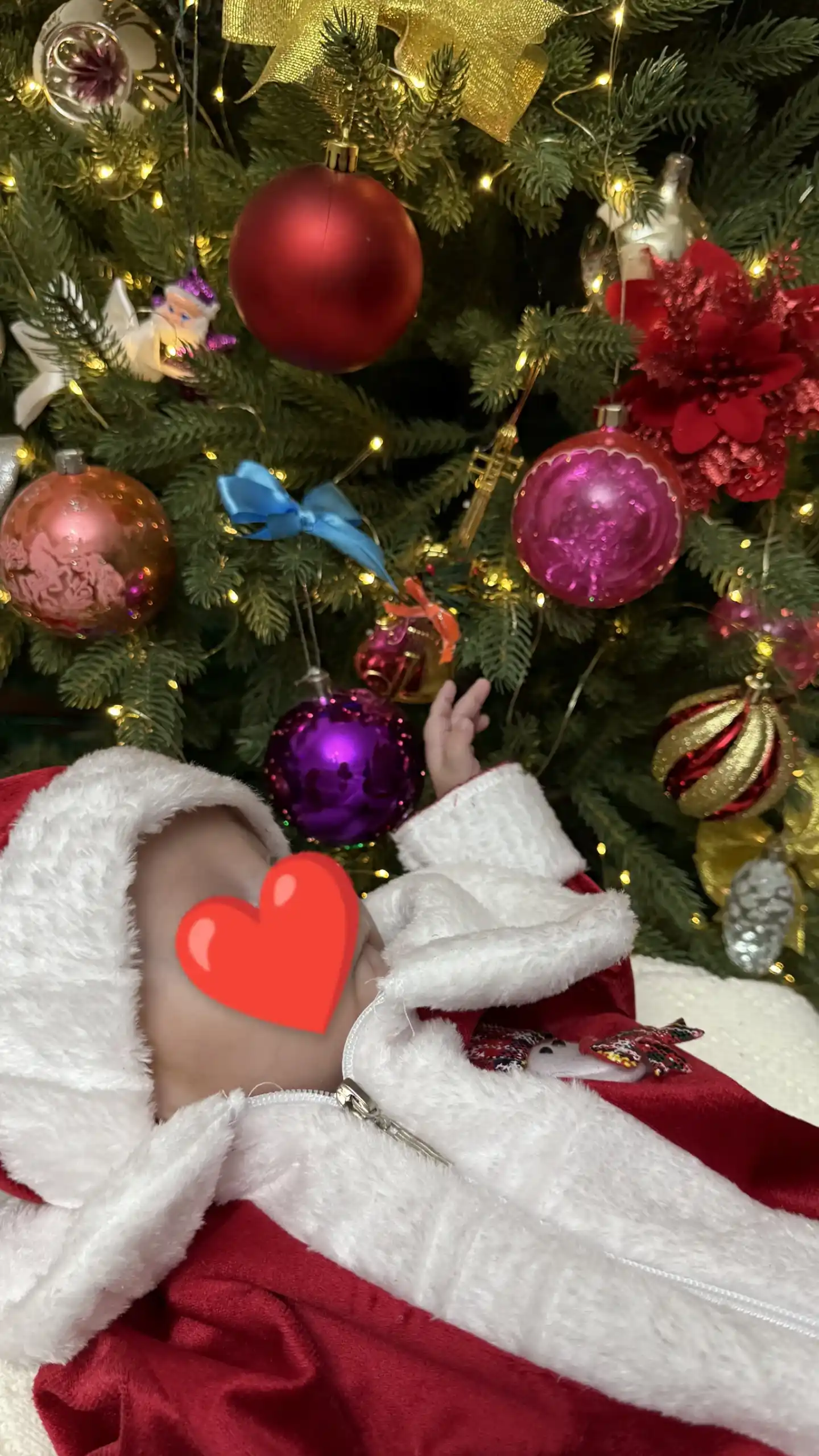 O'g'il va qiz bolalar uchun yangi yil karnaval Qorbobo kostyumi Santa klaus kiyimi
