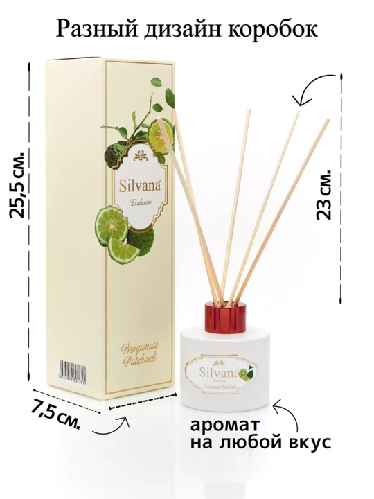 Uy, avto va ofislar uchun havo xushbo'ylagichi "SILVANA"