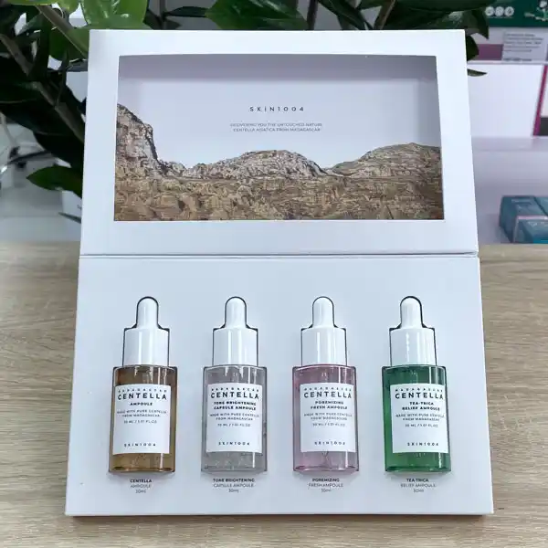 4 ta SKIN1004 Madagaskar Centella Ampoule Kit zardobi toplami