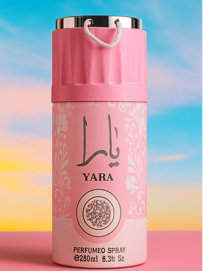 Dezodarant ayollar uchun, parfyumlangan sprey, 200 - 250 ml