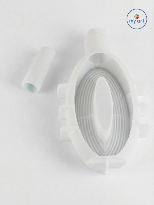 Silikon qolip, gullar uchun guldon, guldon qolipi, gips va smola uchun mold