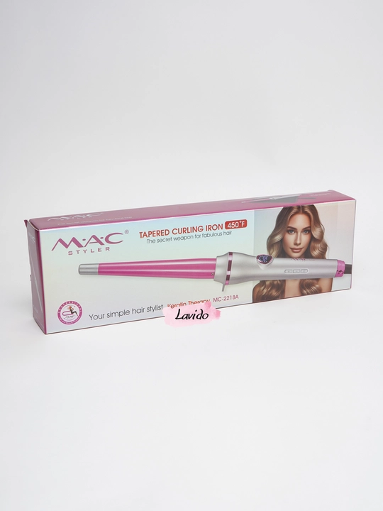 Professional konusli dazmol MAC Stayler МС-3327 LCD displeyli, keramik plastinali