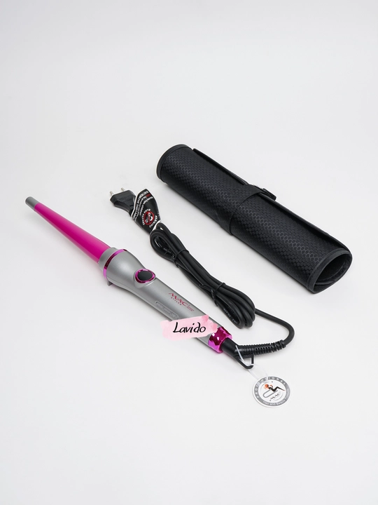 Professional konusli dazmol MAC Stayler МС-3327 LCD displeyli, keramik plastinali