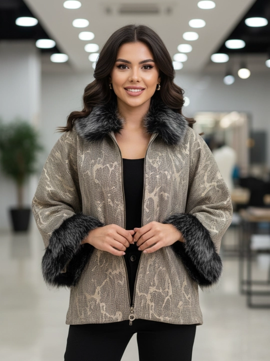 Ayollar uchun jaketlar, pancho, vetrovkalar, standart o'lcham (S-XXL)