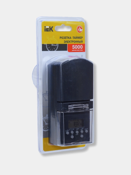 Розетка-таймер электронный РТЭ 16А IEK