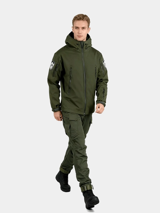 Taktik Softshell 5.11 komplekt — qishki, kurtka va shim, suv o‘tkazmaydigan
